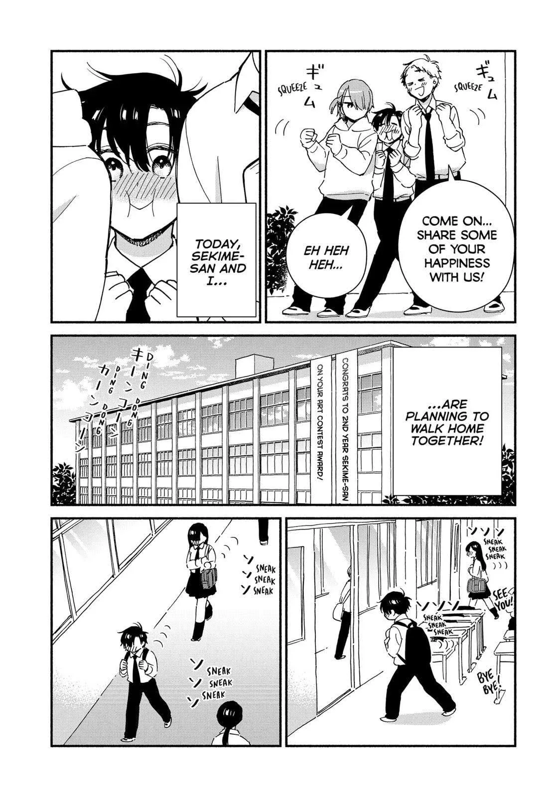 Don't Blush, Sekime-san!, chapter 16, page 3