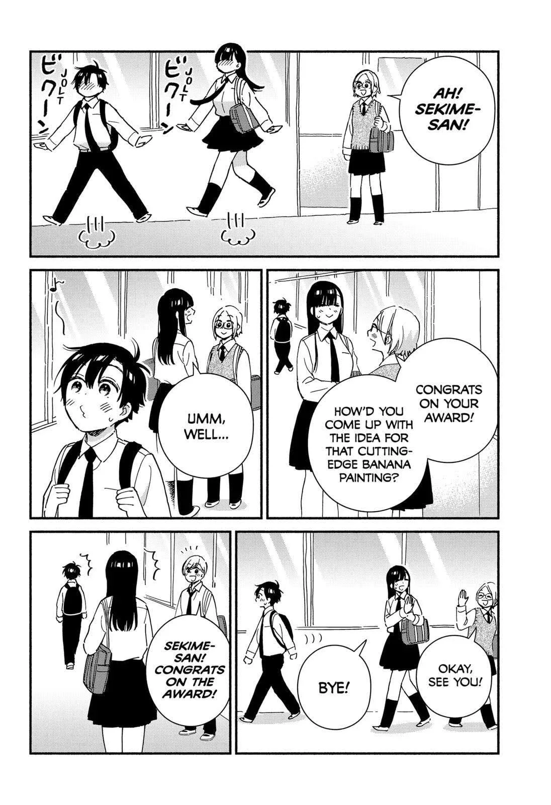 Don't Blush, Sekime-san!, chapter 16, page 4