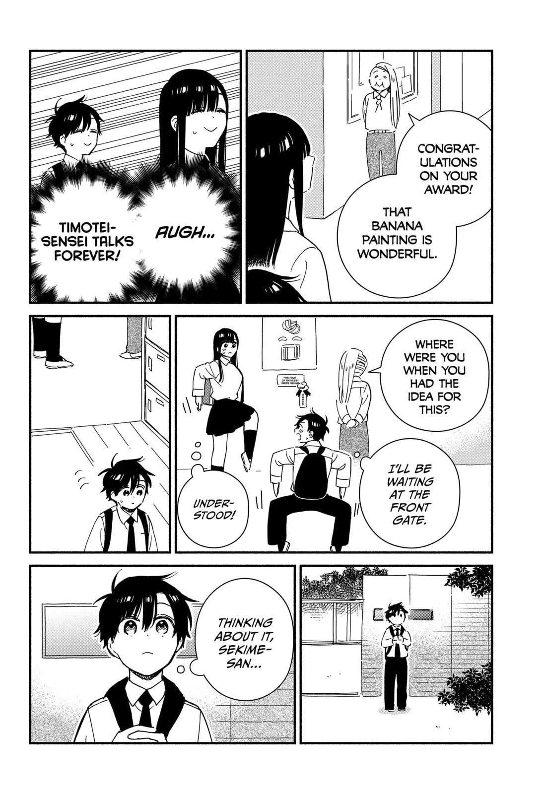 Don't Blush, Sekime-san!, chapter 16, page 6