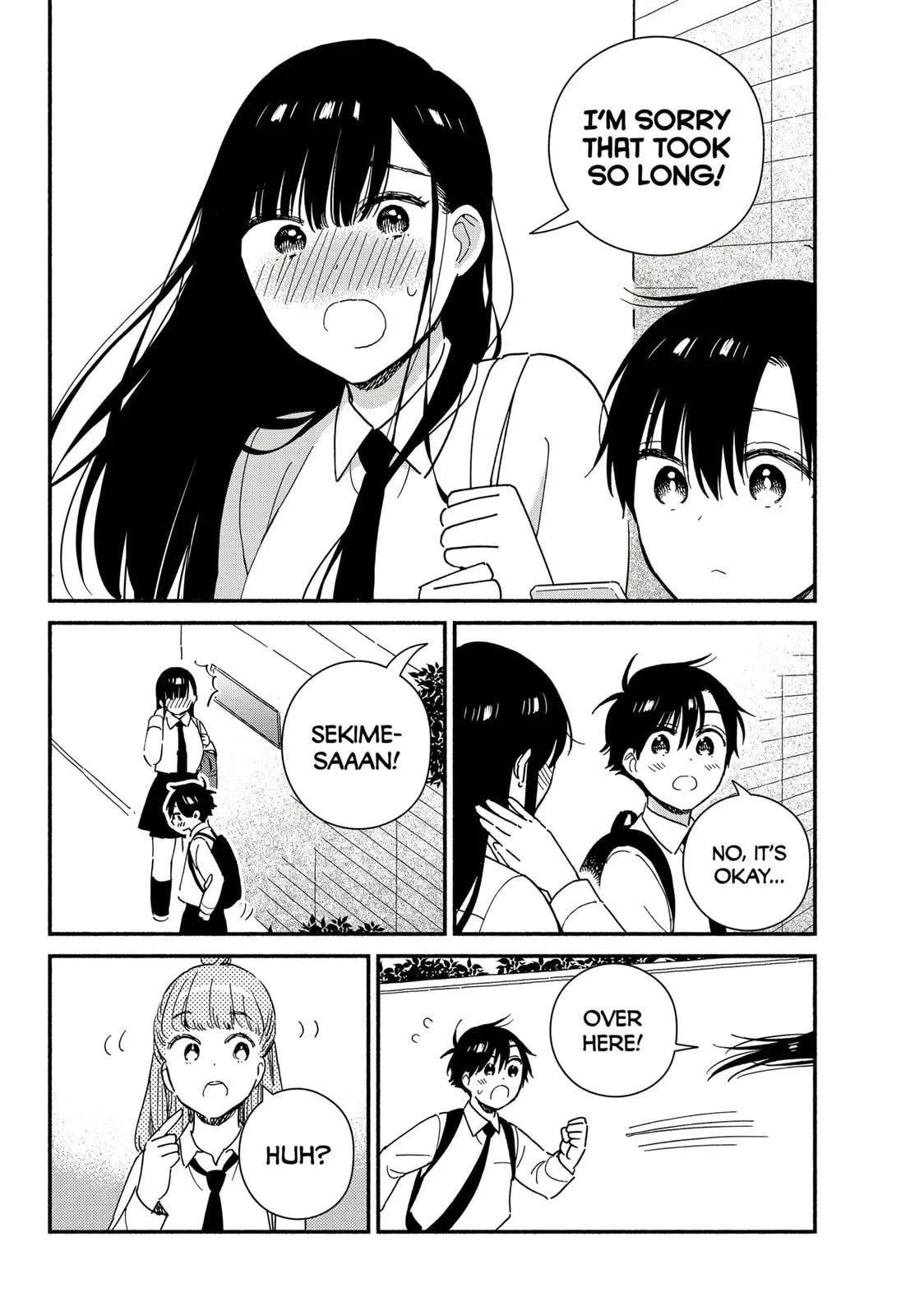 Don't Blush, Sekime-san!, chapter 16, page 8