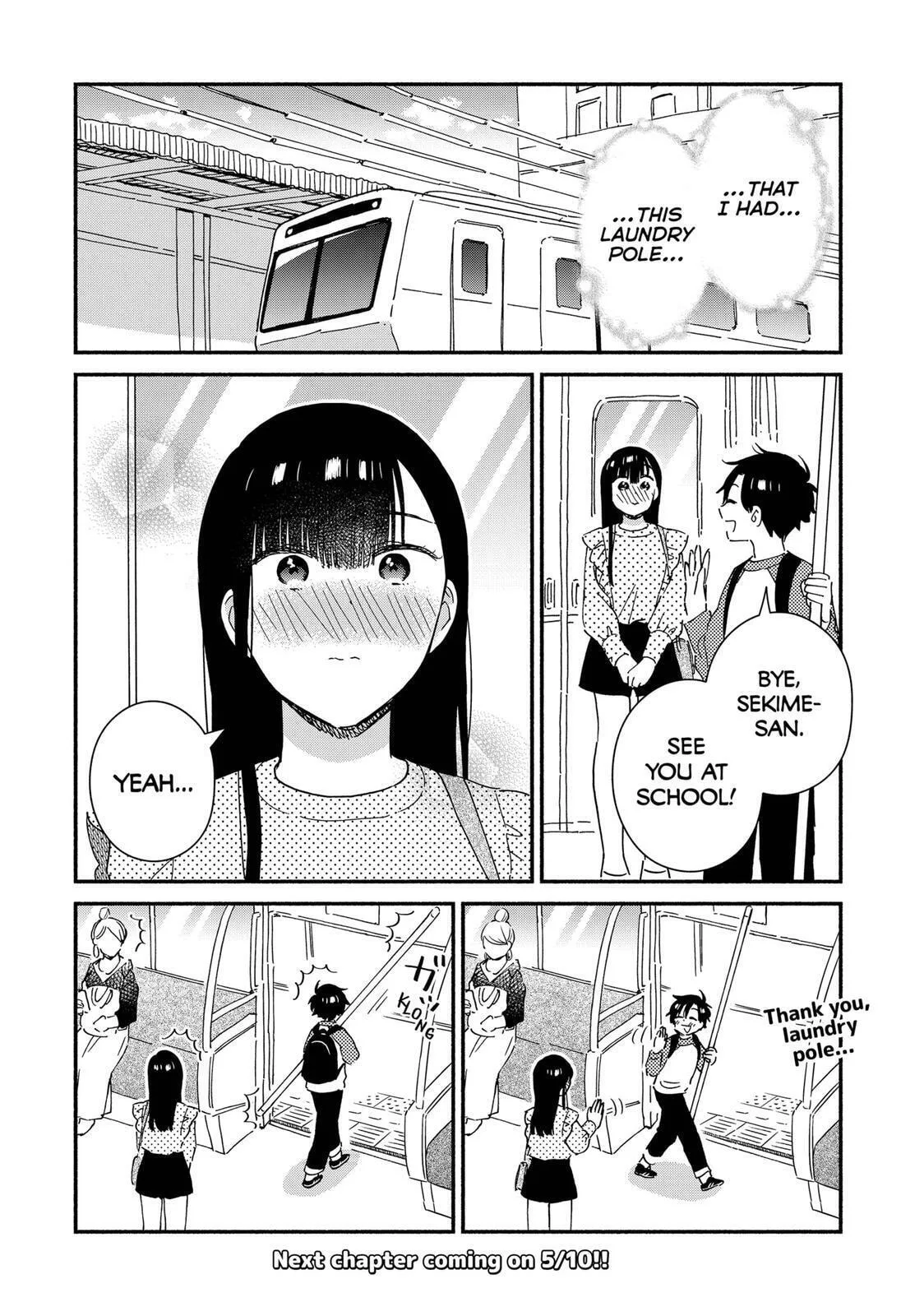 Don't Blush, Sekime-san!, chapter 17, page 12