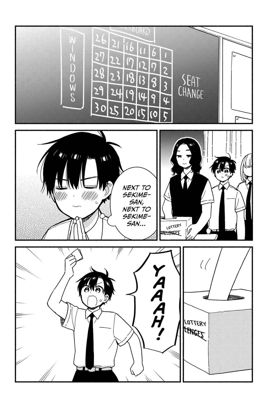 Don't Blush, Sekime-san!, chapter 21, page 2