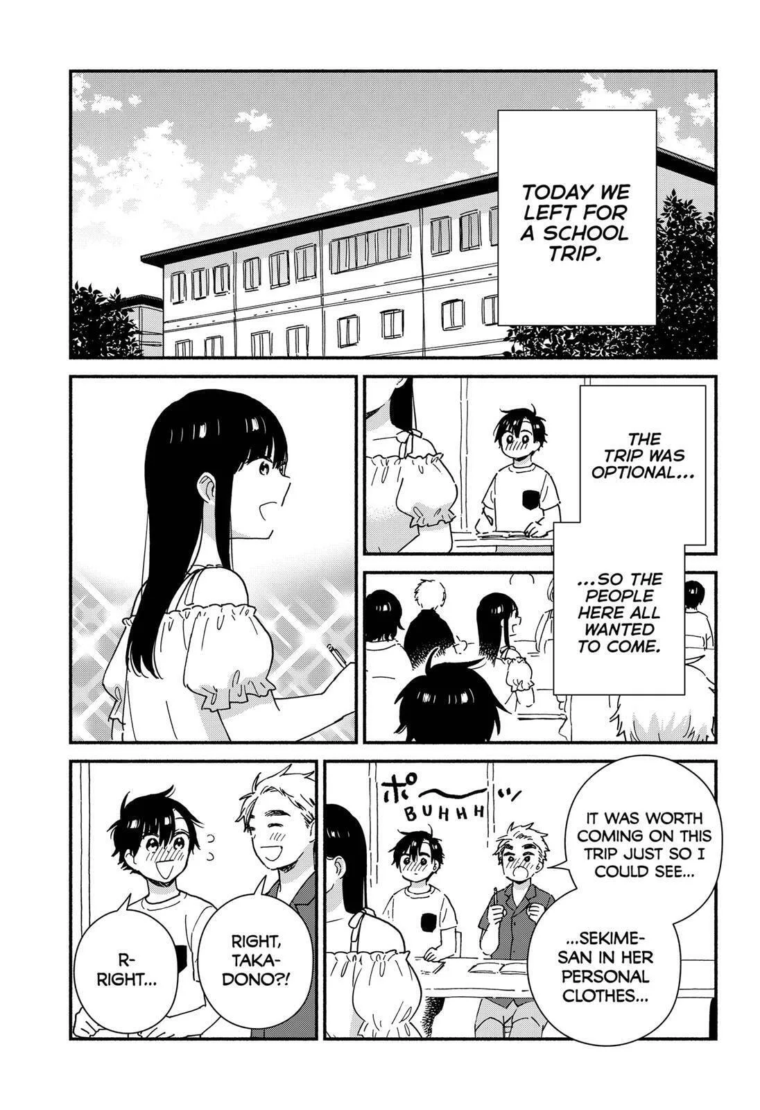 Don't Blush, Sekime-san!, chapter 23, page 3