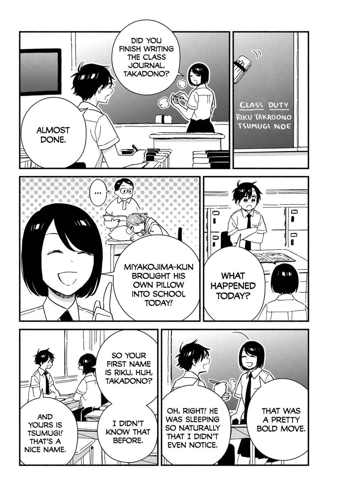 Don't Blush, Sekime-san!, chapter 25, page 2
