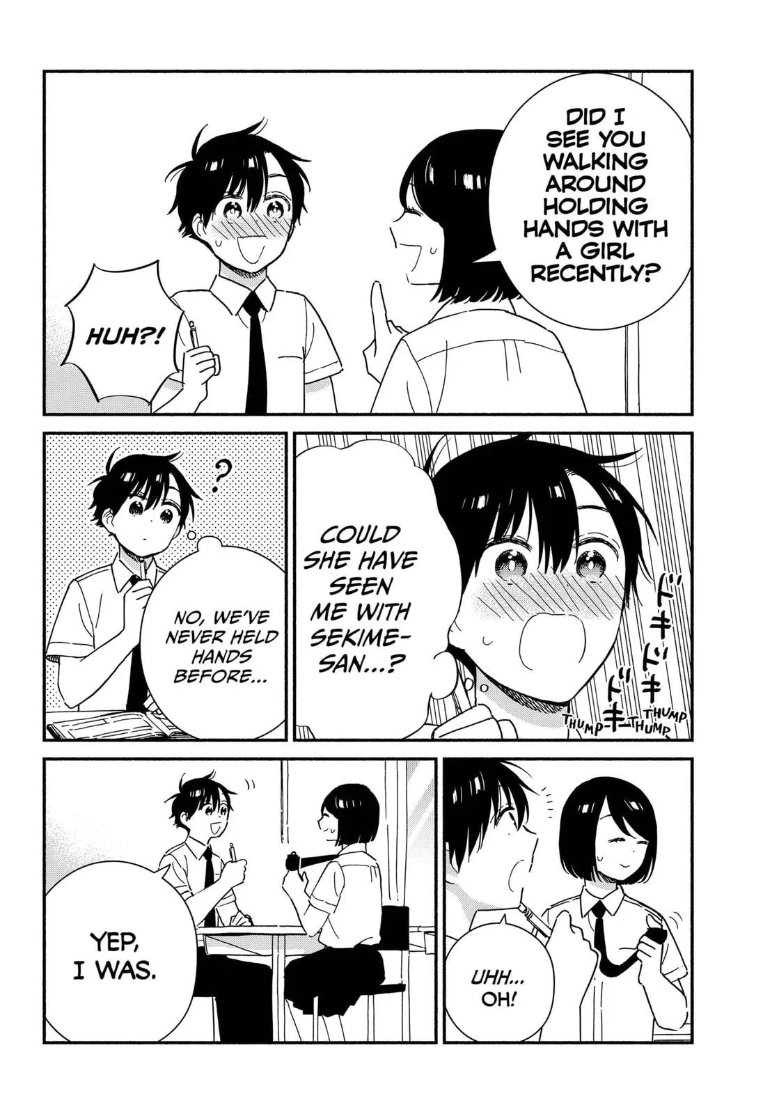 Don't Blush, Sekime-san!, chapter 25, page 4