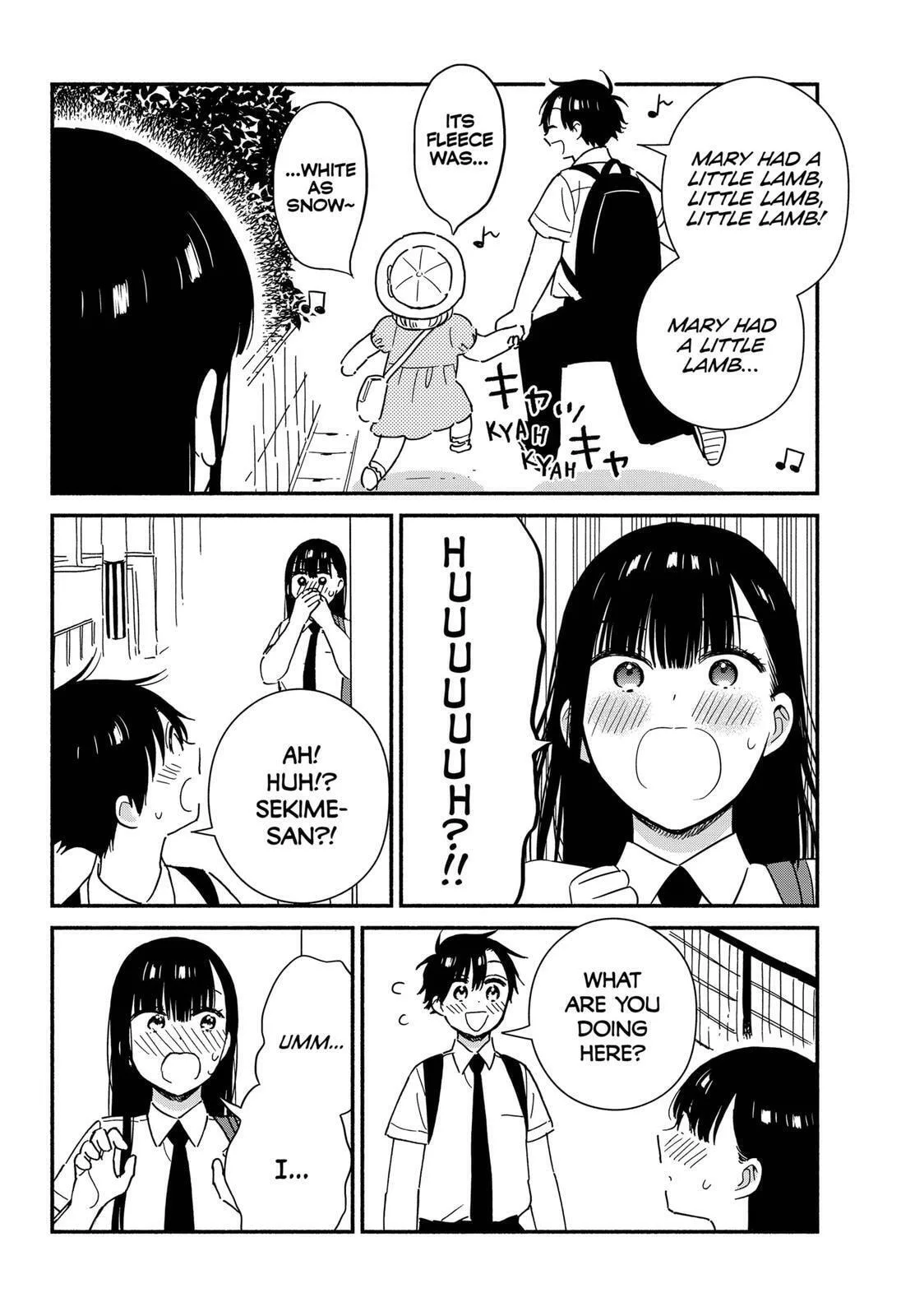 Don't Blush, Sekime-san!, chapter 25, page 8