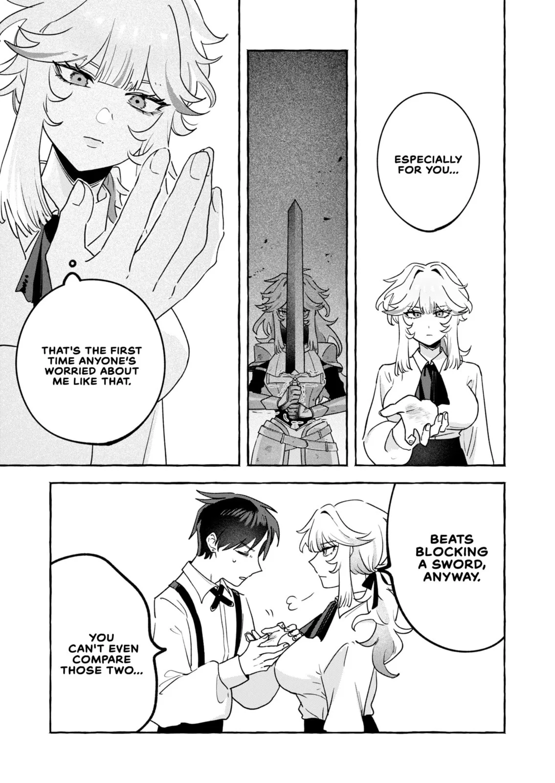 I Kept Spoiling a Female Knight Who Knew Nothing but Fighting, chapter 3, page 15