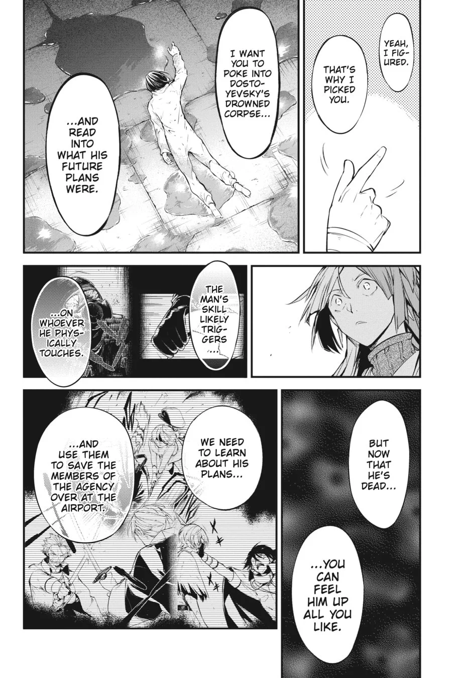 Bungo Stray Dogs, chapter 105, page 15