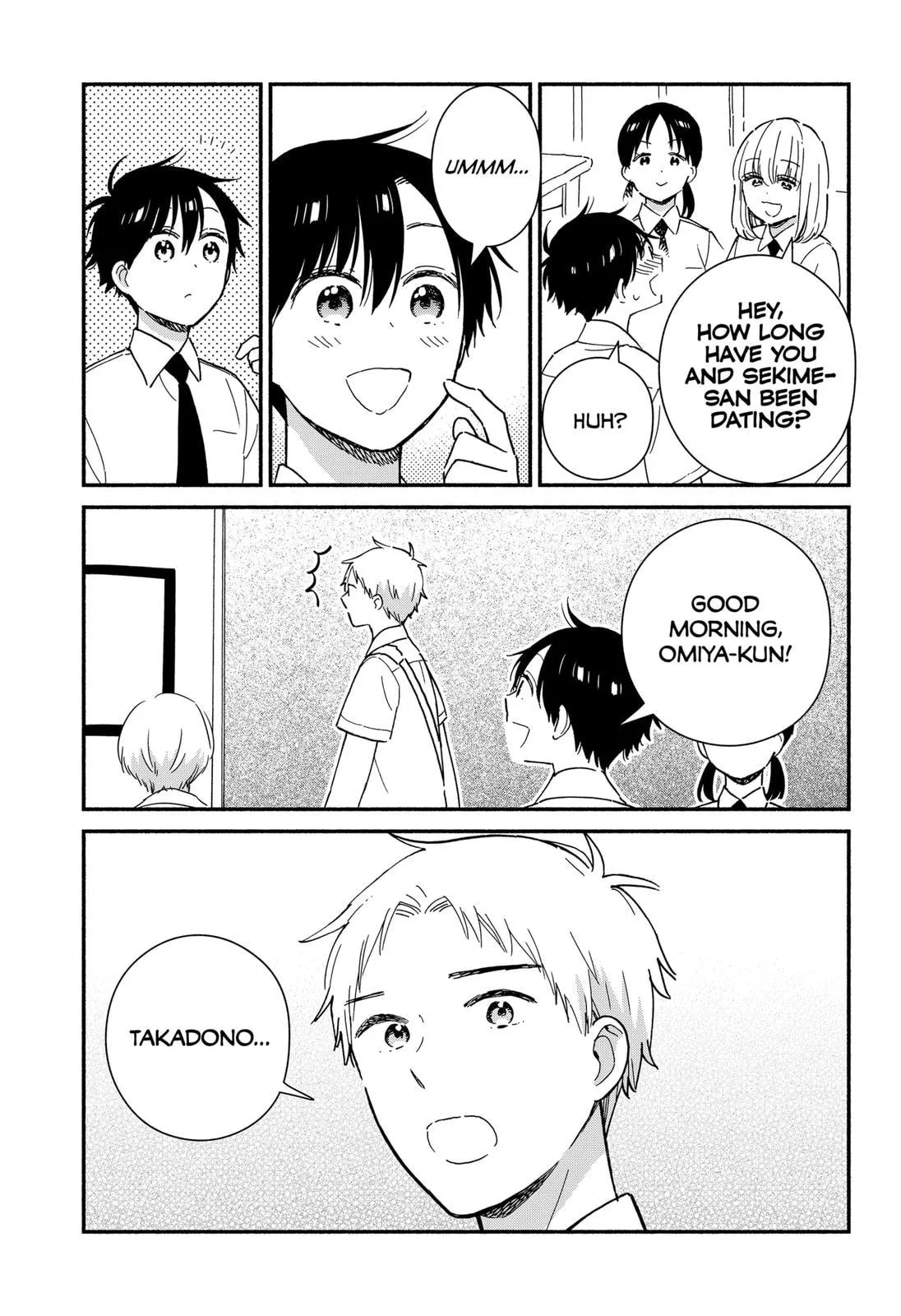 Don't Blush, Sekime-san!, chapter 30, page 3