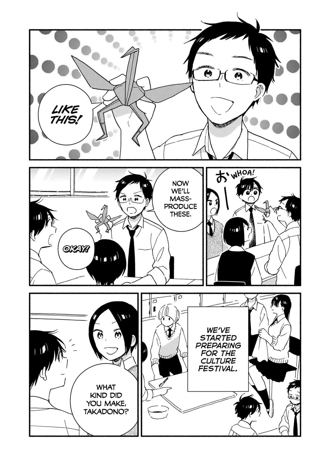 Don't Blush, Sekime-san!, chapter 31, page 3