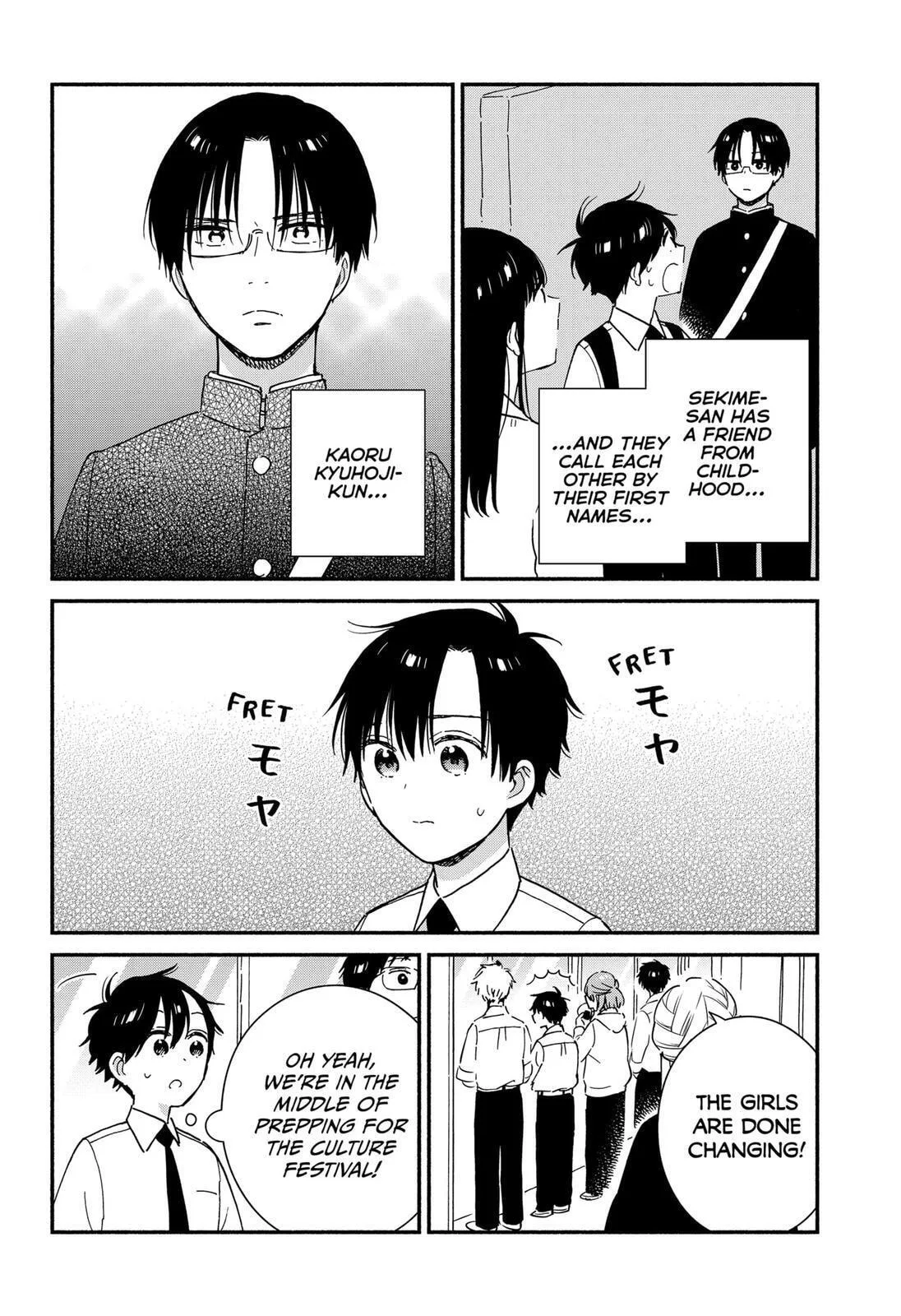Don't Blush, Sekime-san!, chapter 32, page 2