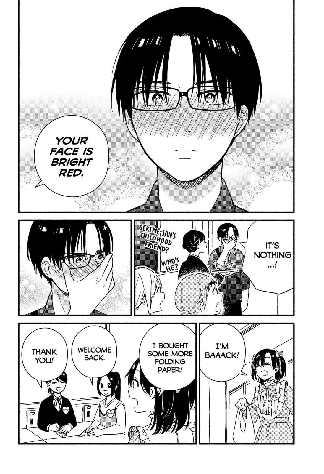 Don't Blush, Sekime-san!, chapter 33, page 8