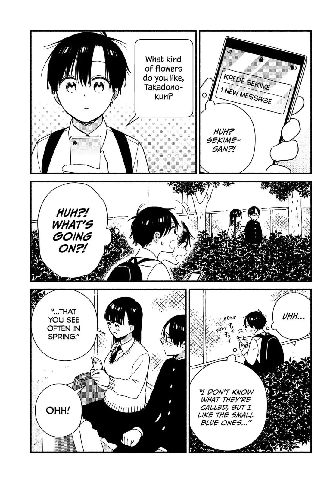 Don't Blush, Sekime-san!, chapter 34, page 7