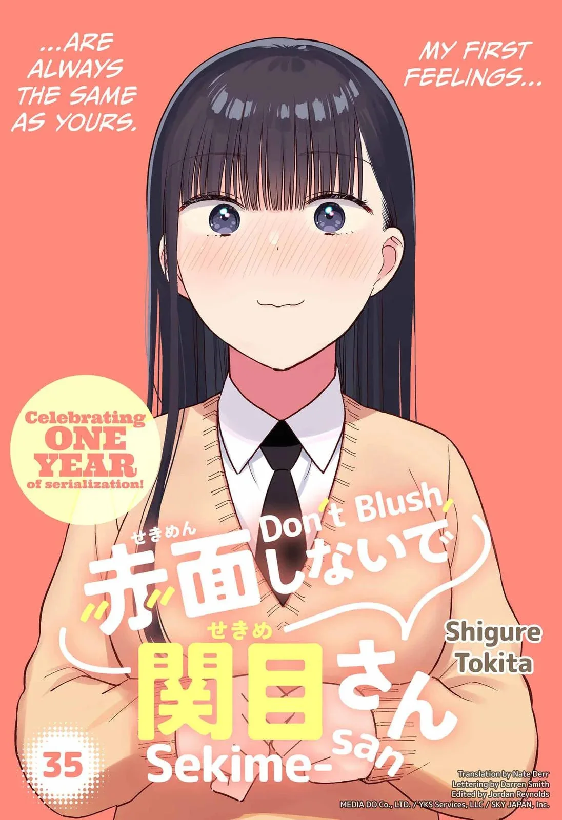 Don't Blush, Sekime-san!, chapter 35, page 1