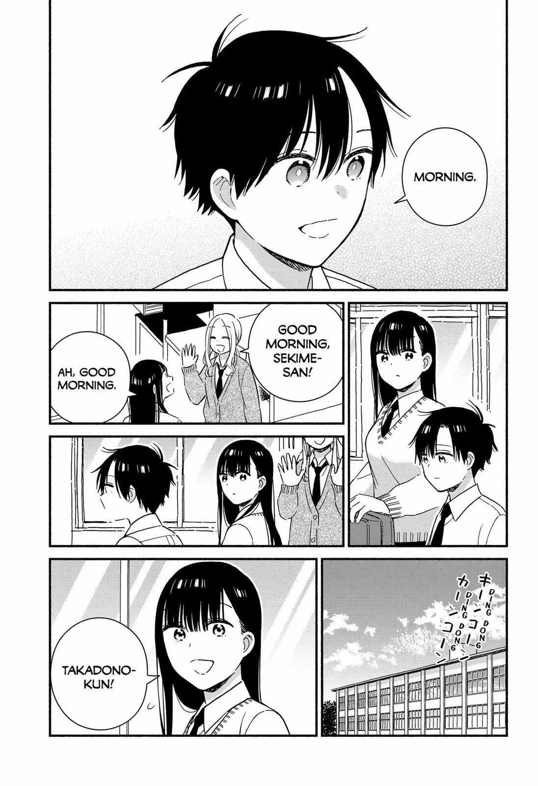 Don't Blush, Sekime-san!, chapter 35, page 3