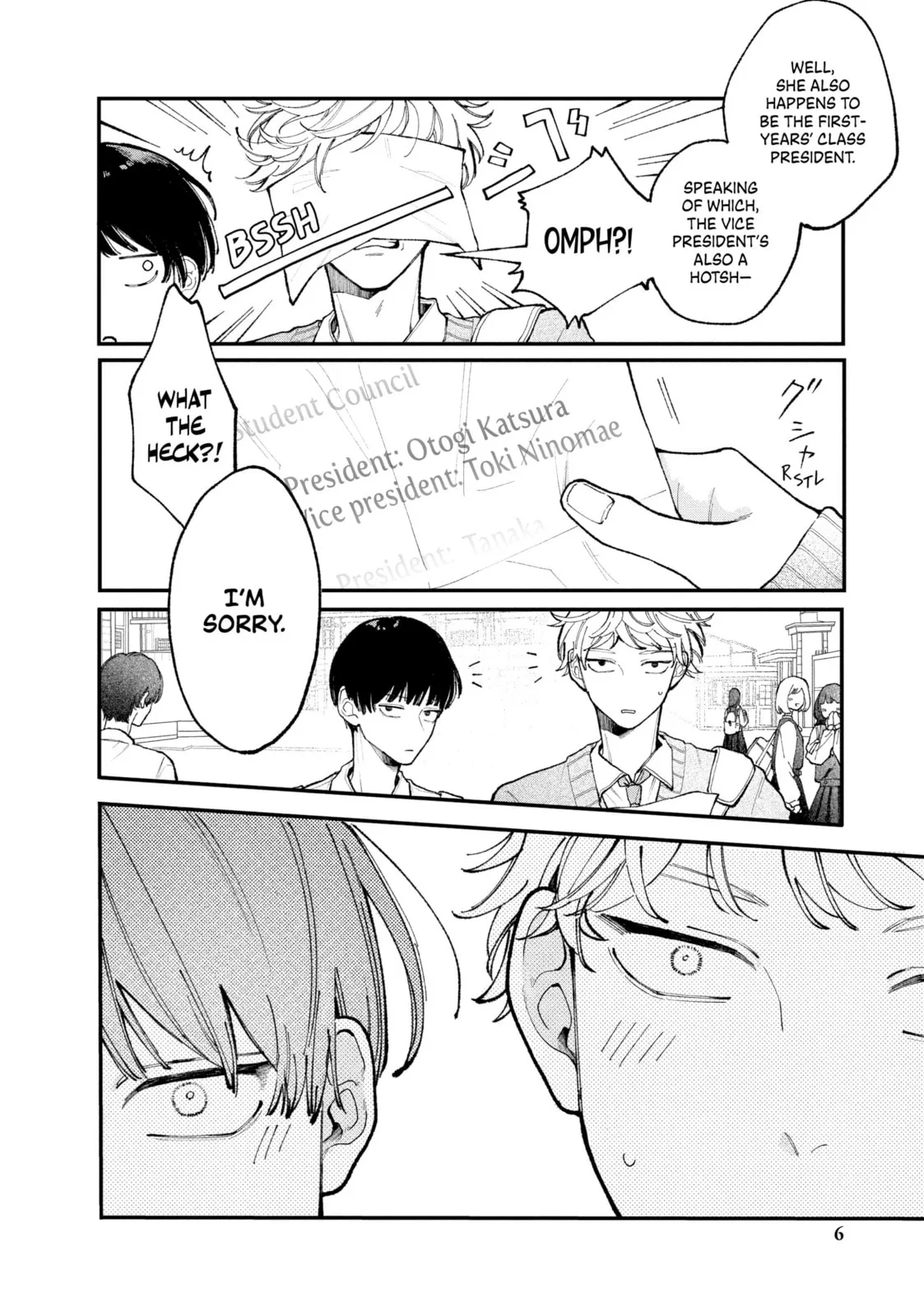 Fall in Love, You False Angels, chapter 1, page 4