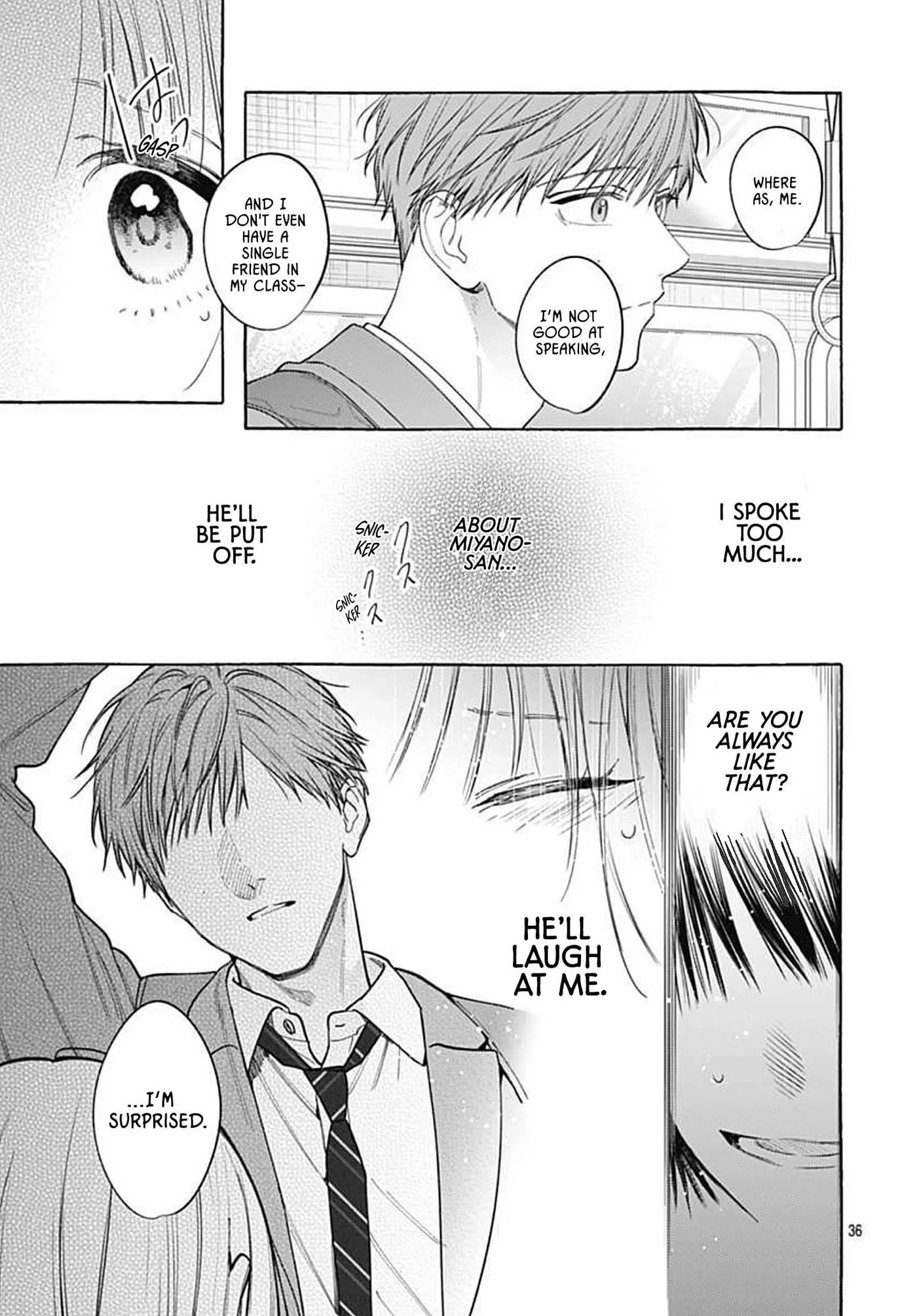 Ao to Haru, chapter 1, page 36