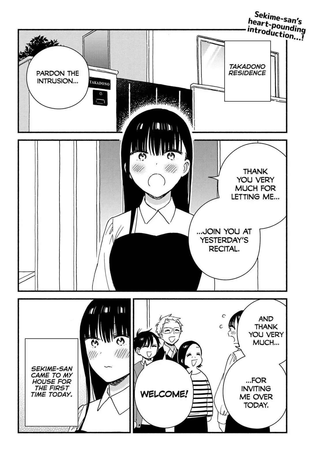 Don't Blush, Sekime-san!, chapter 41, page 2