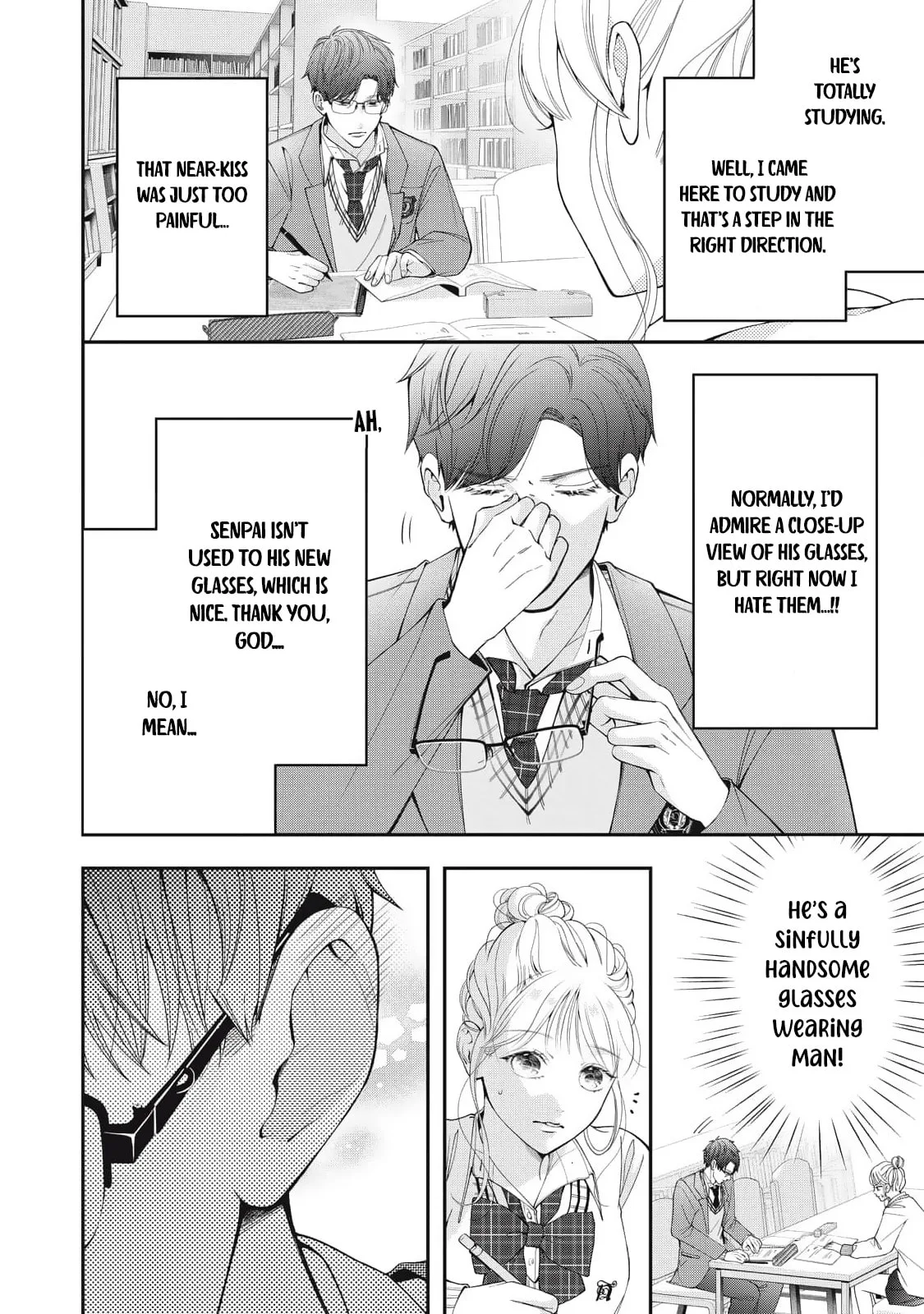 Megane na Kare to Fechi Kanojo, chapter 9, page 3