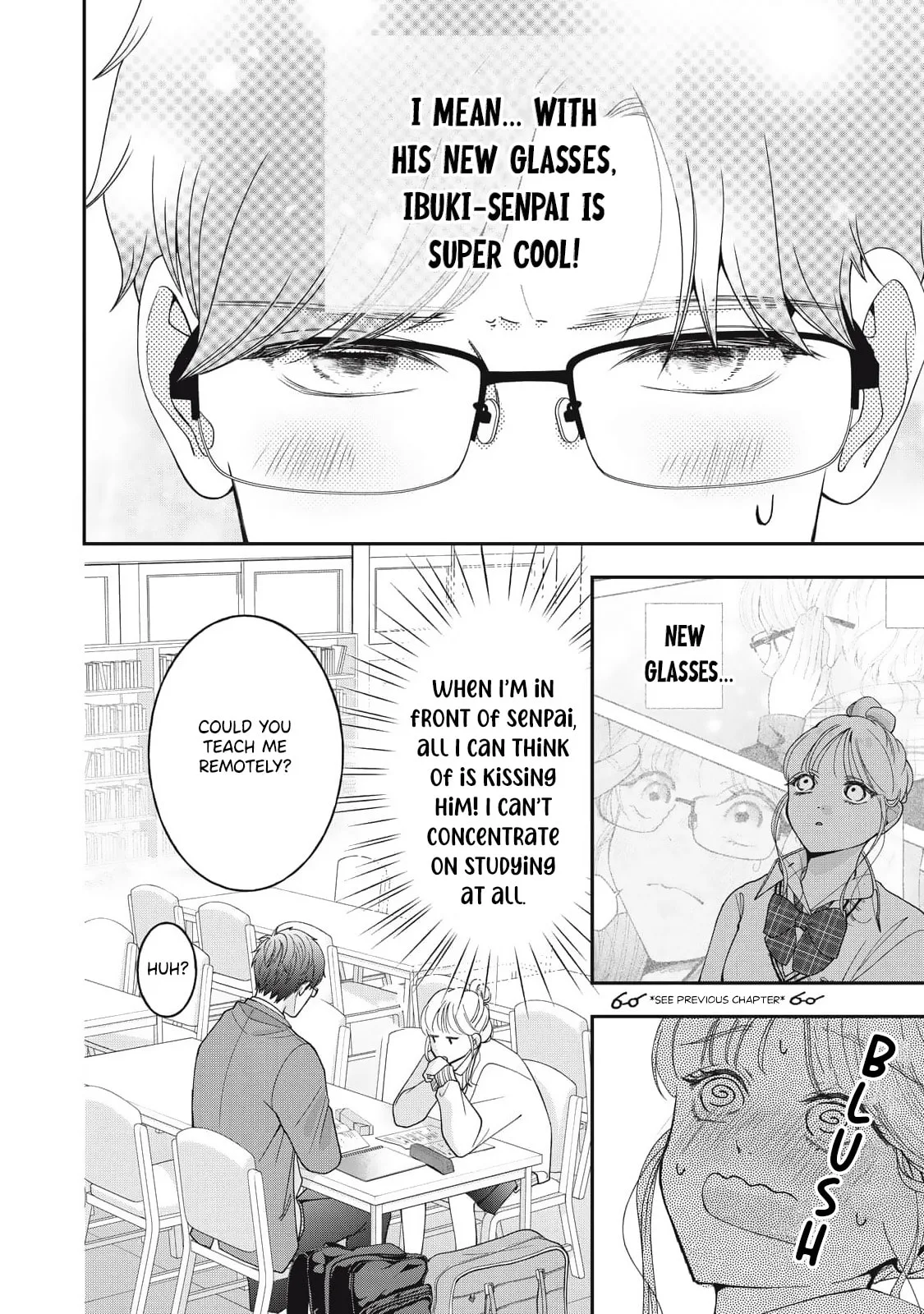 Megane na Kare to Fechi Kanojo, chapter 9, page 5