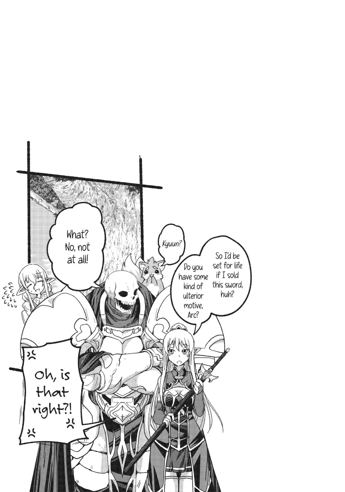 Skeleton Knight in Another World, chapter 55, page 28