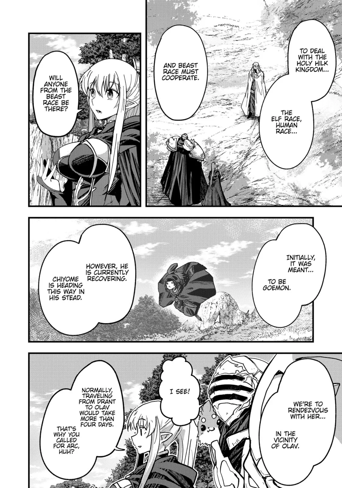 Skeleton Knight in Another World, chapter 60, page 8