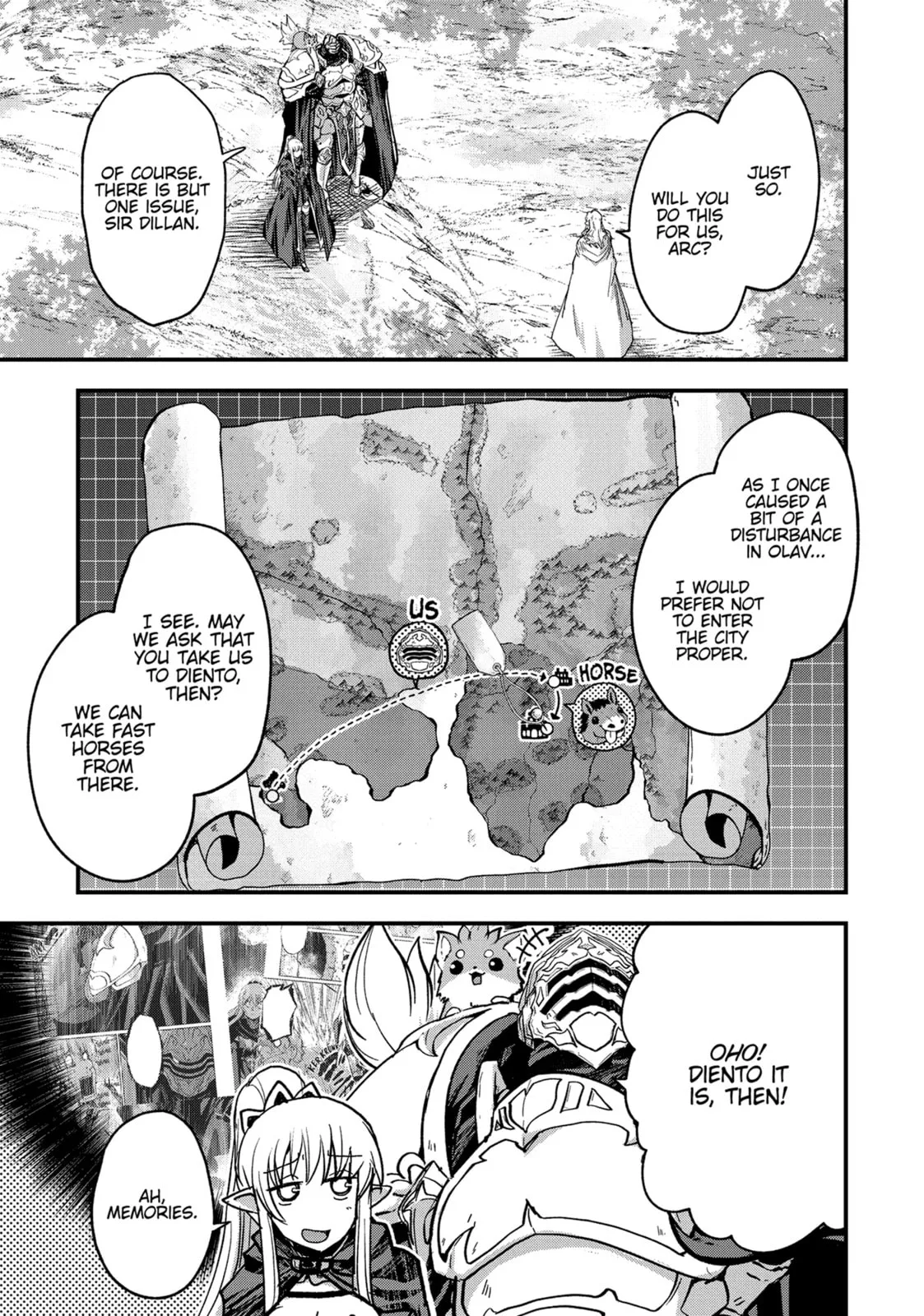 Skeleton Knight in Another World, chapter 60, page 9