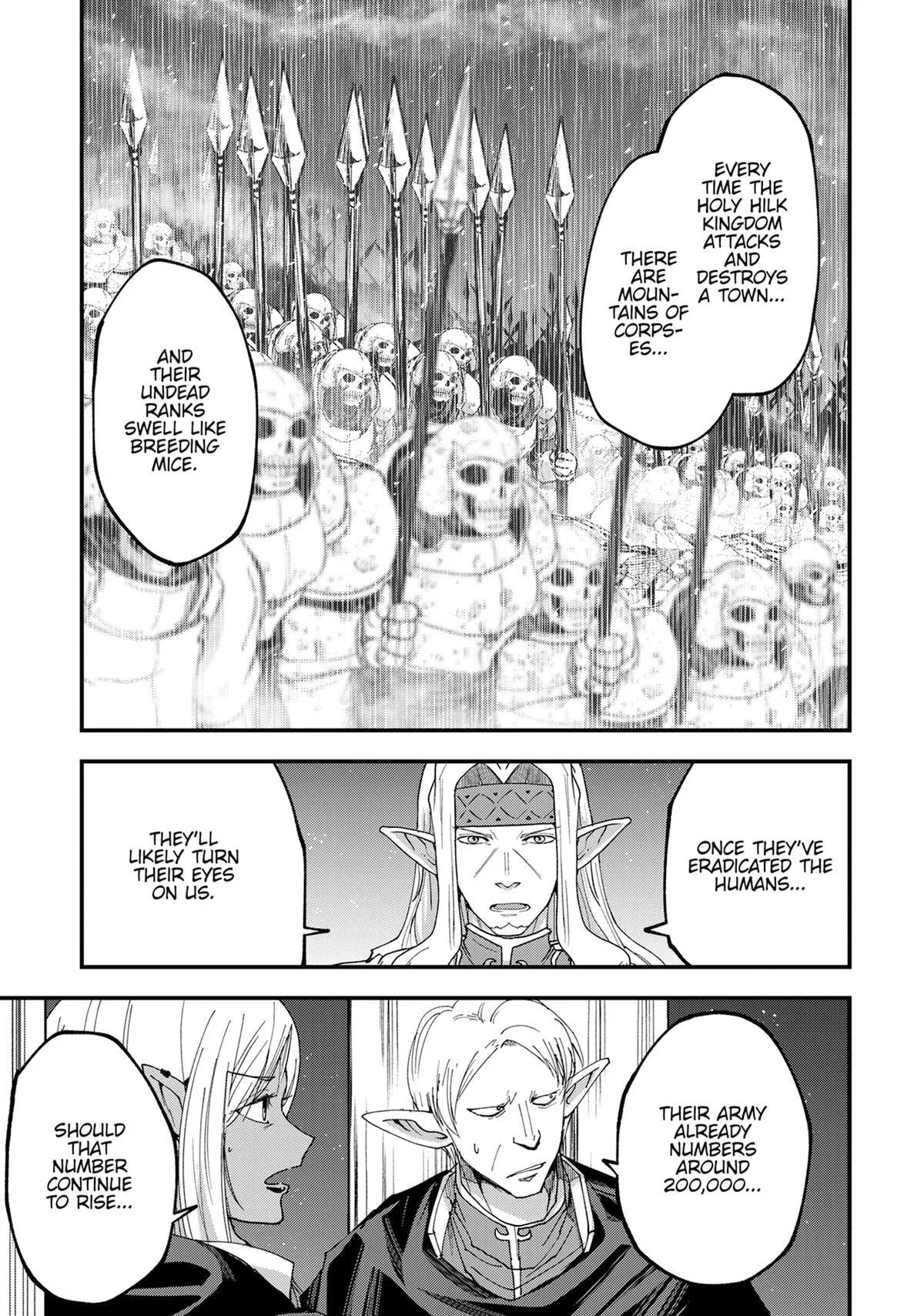 Skeleton Knight in Another World, chapter 62, page 21