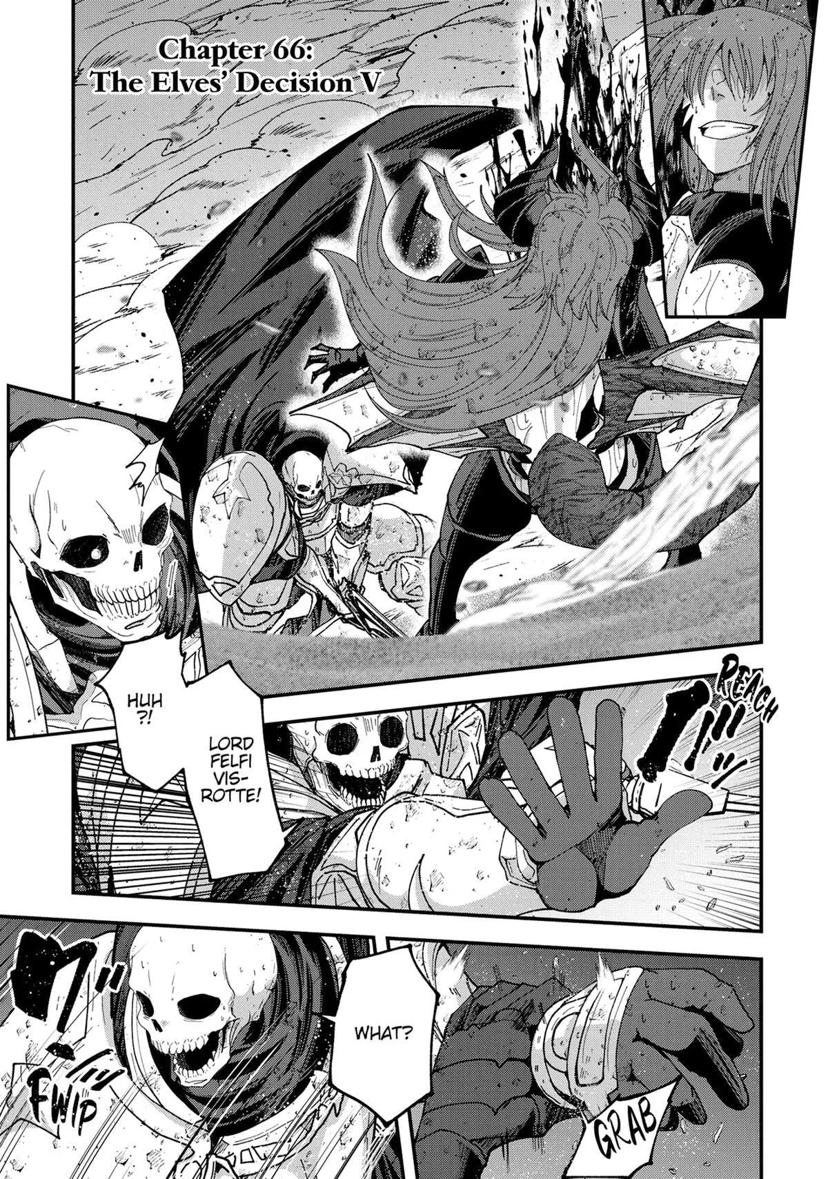 Skeleton Knight in Another World, chapter 66, page 1