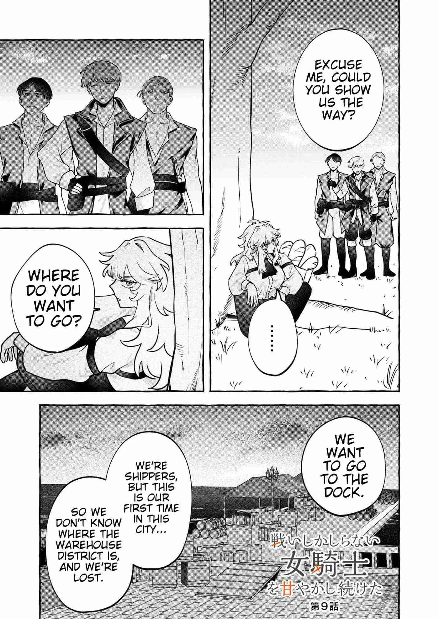 I Kept Spoiling a Female Knight Who Knew Nothing but Fighting, chapter 9, page 1