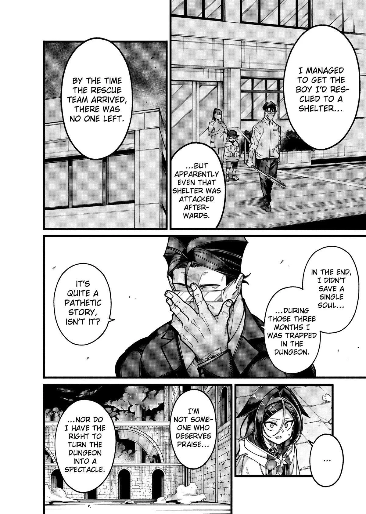 The Plain Salary Man Turned Out to Be a Hero He Was Invincible, Only to Be Exposed on His Niece's Dungeon Stream, chapter 31, page 14
