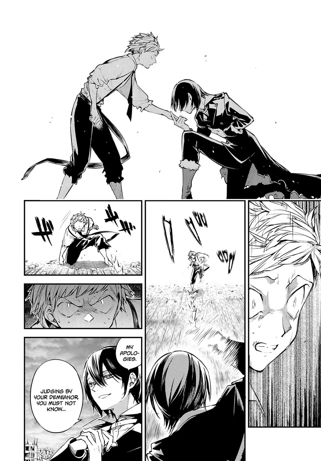 Bungo Stray Dogs, chapter 119, page 2