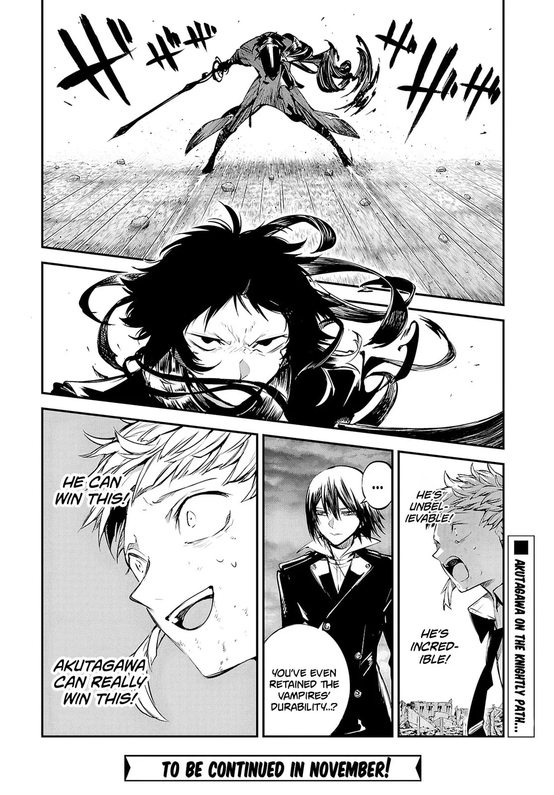 Bungo Stray Dogs, chapter 119, page 30