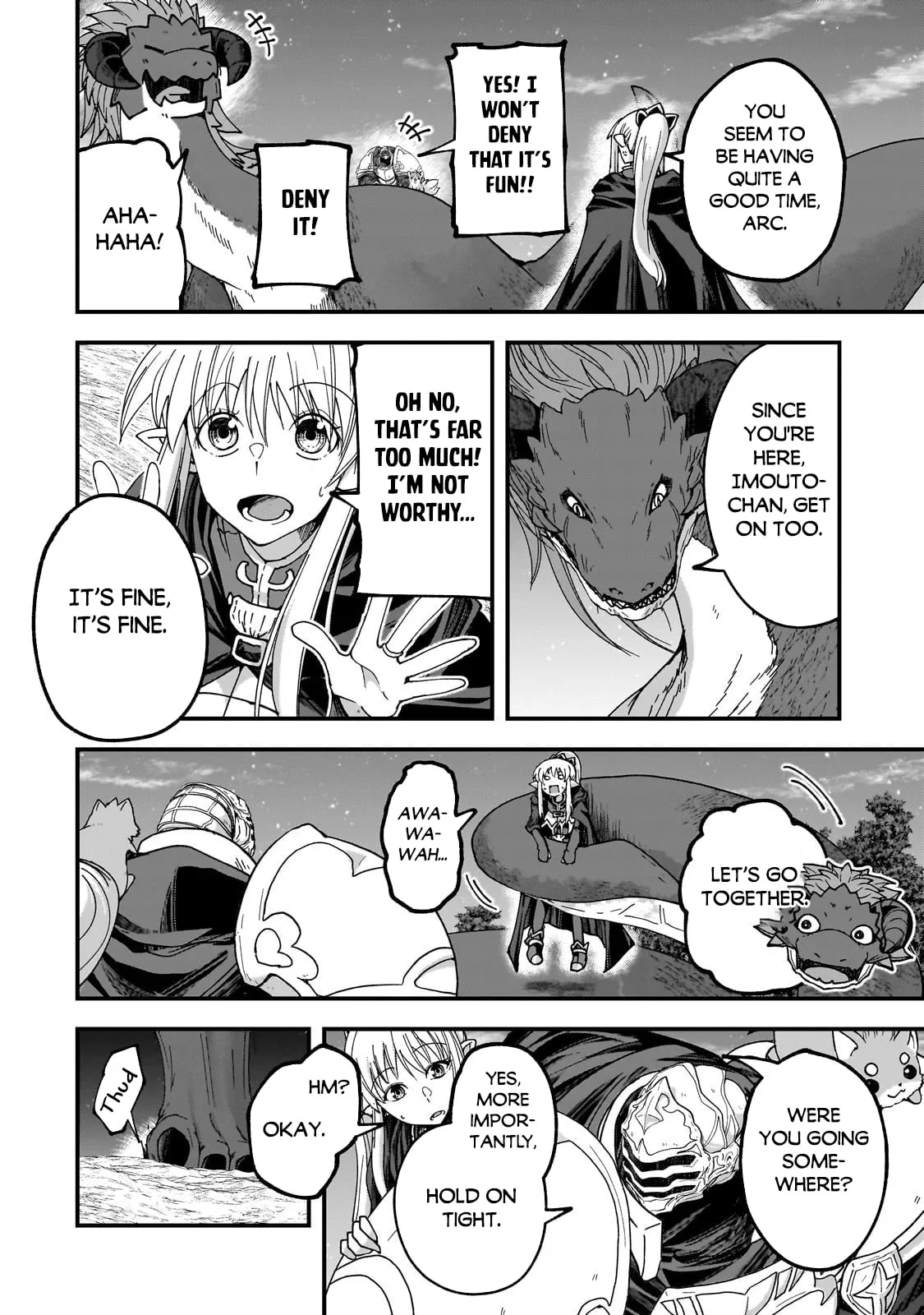 Skeleton Knight in Another World, chapter 68.1, page 9