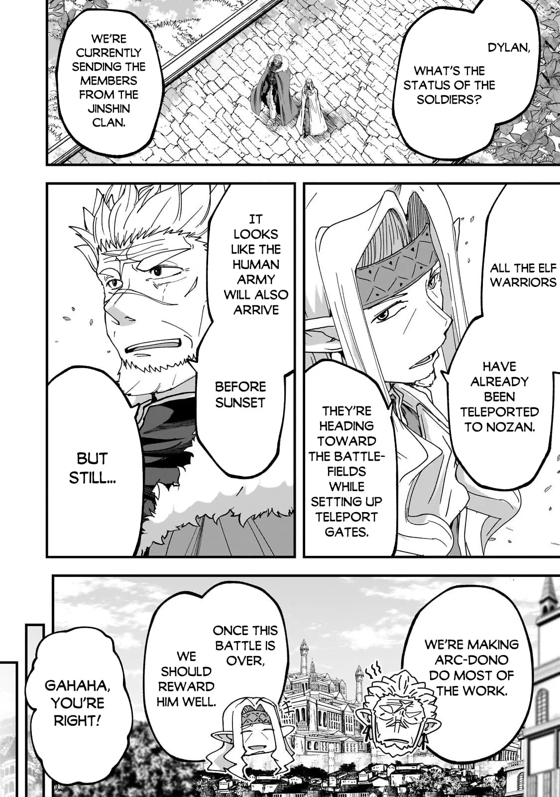 Skeleton Knight in Another World, chapter 69.1, page 10
