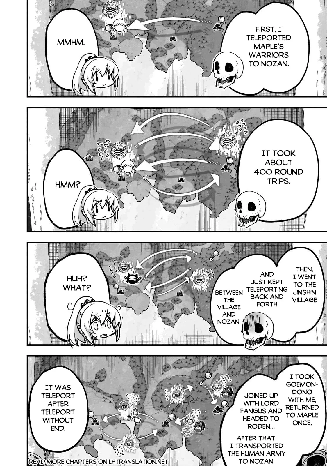Skeleton Knight in Another World, chapter 69.2, page 1