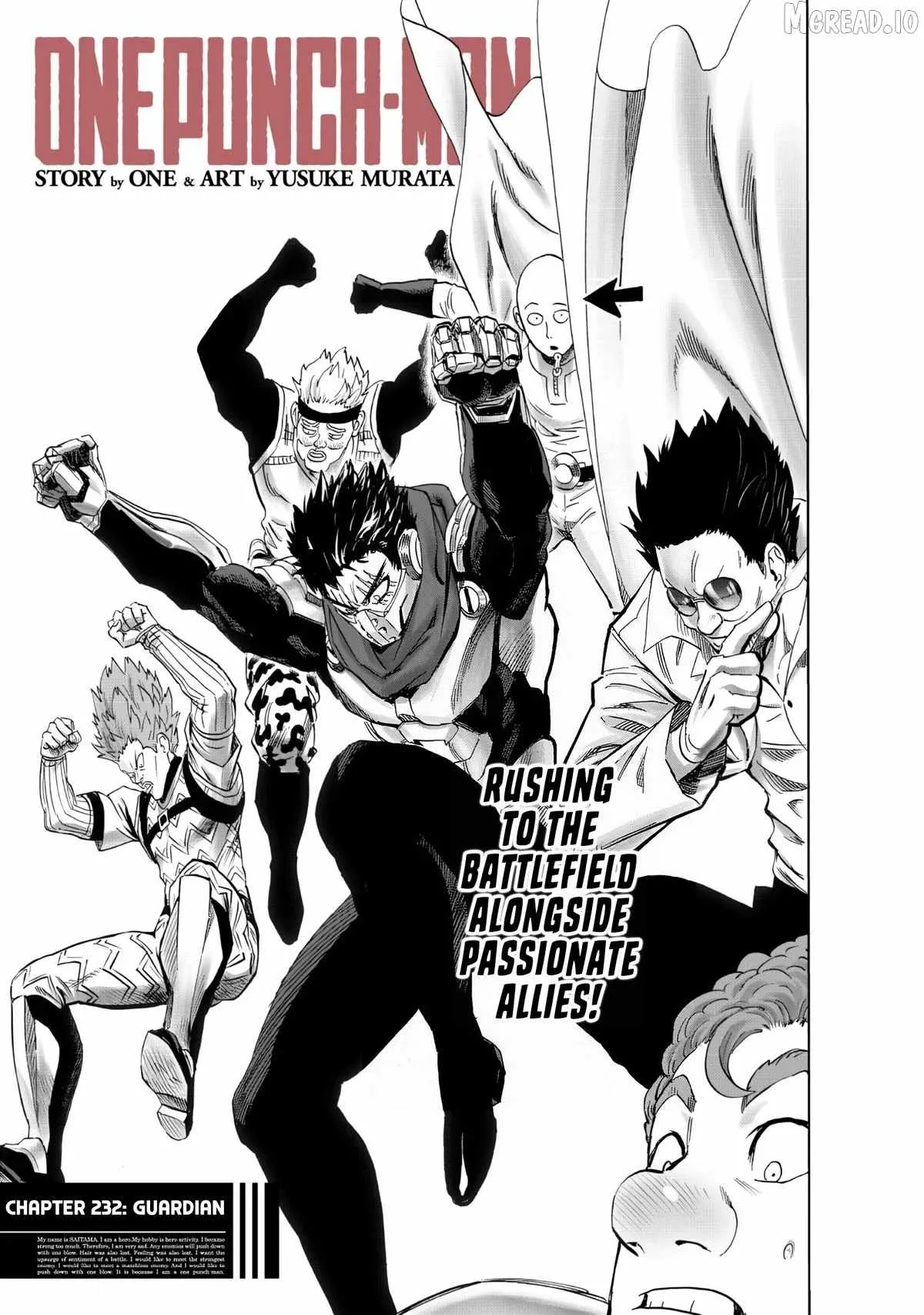 One Punch Man, chapter 232, page 1