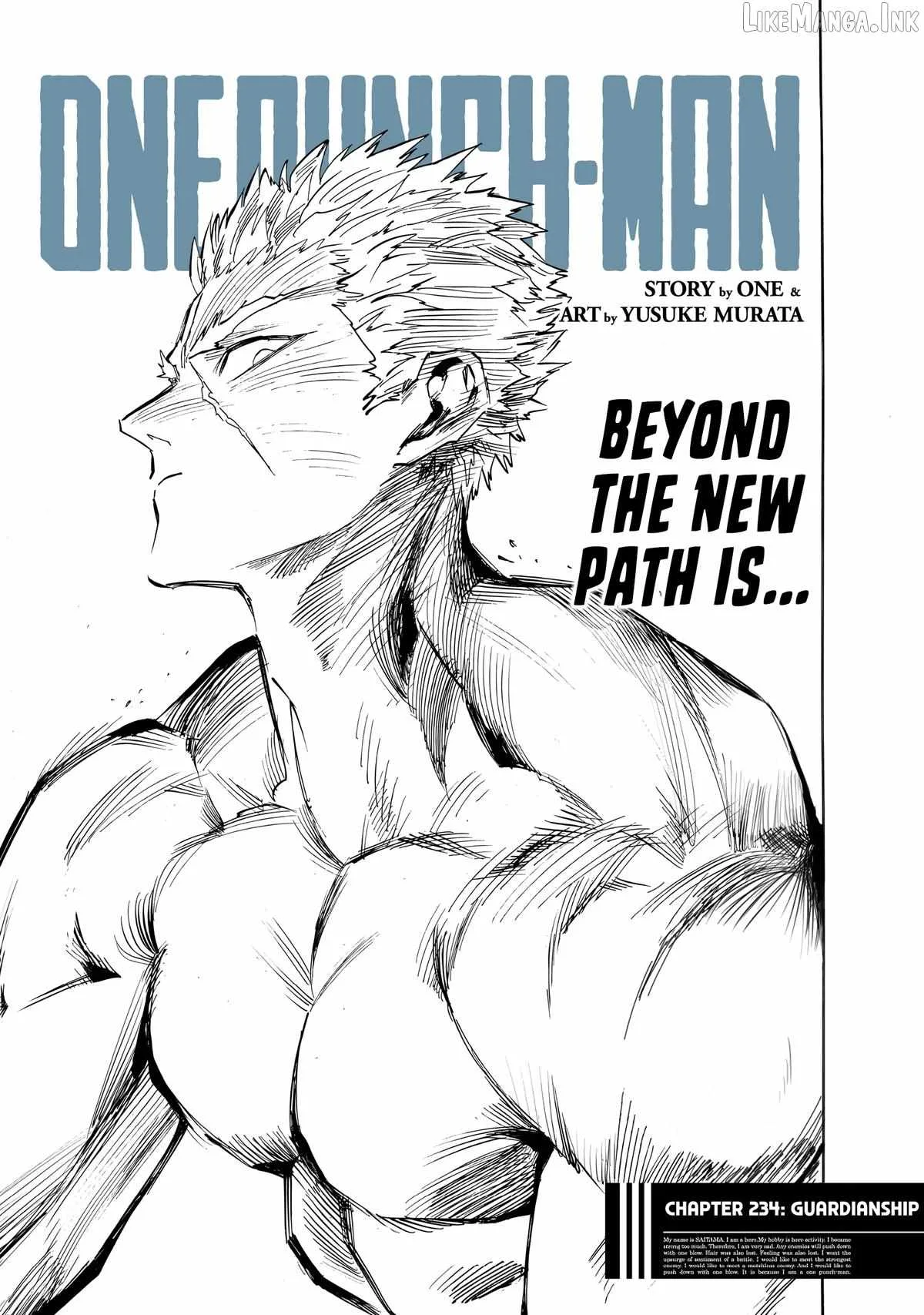 One Punch Man, chapter 234, page 1