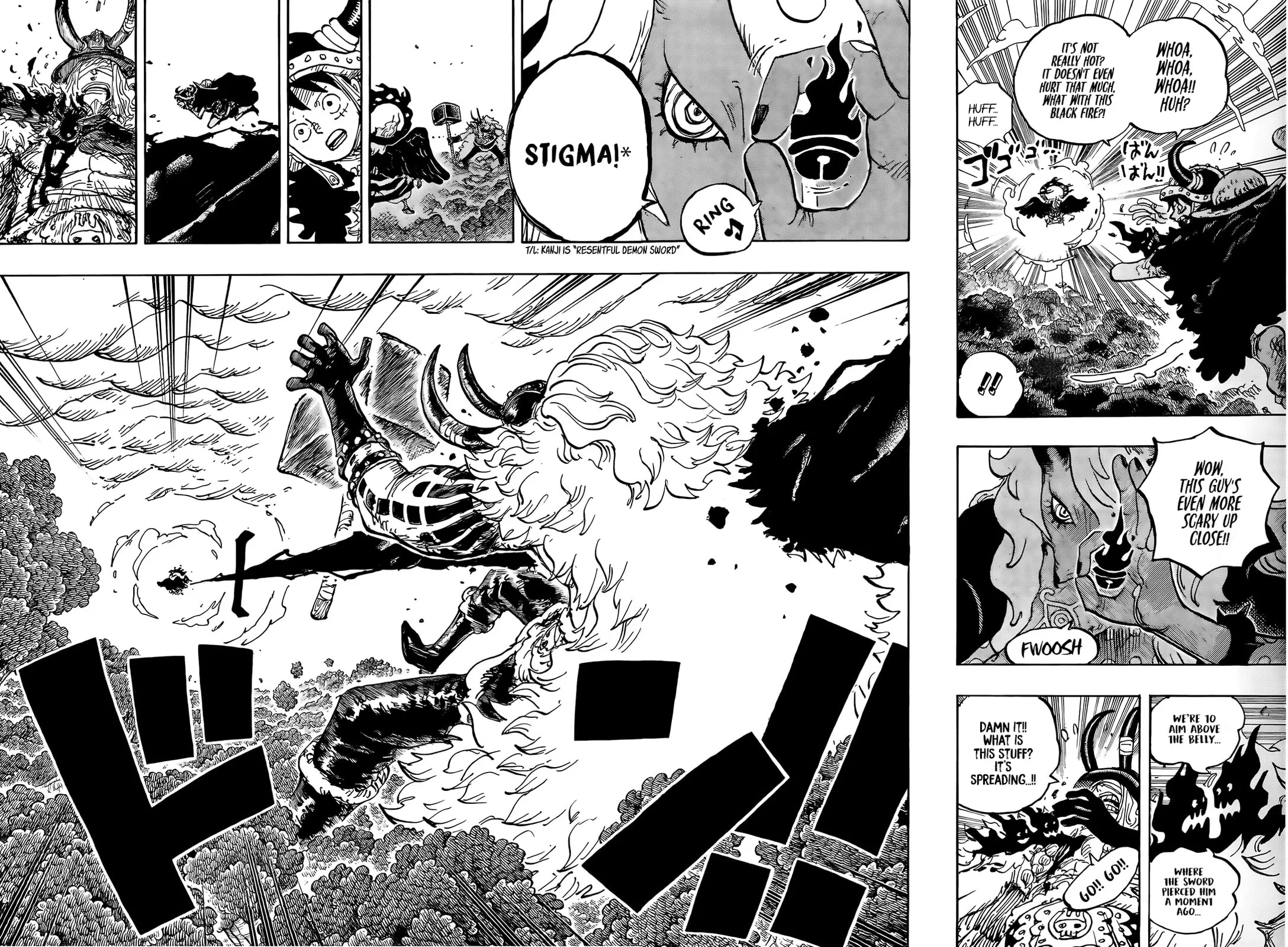 One Piece Manga, chapter 1187, page 4