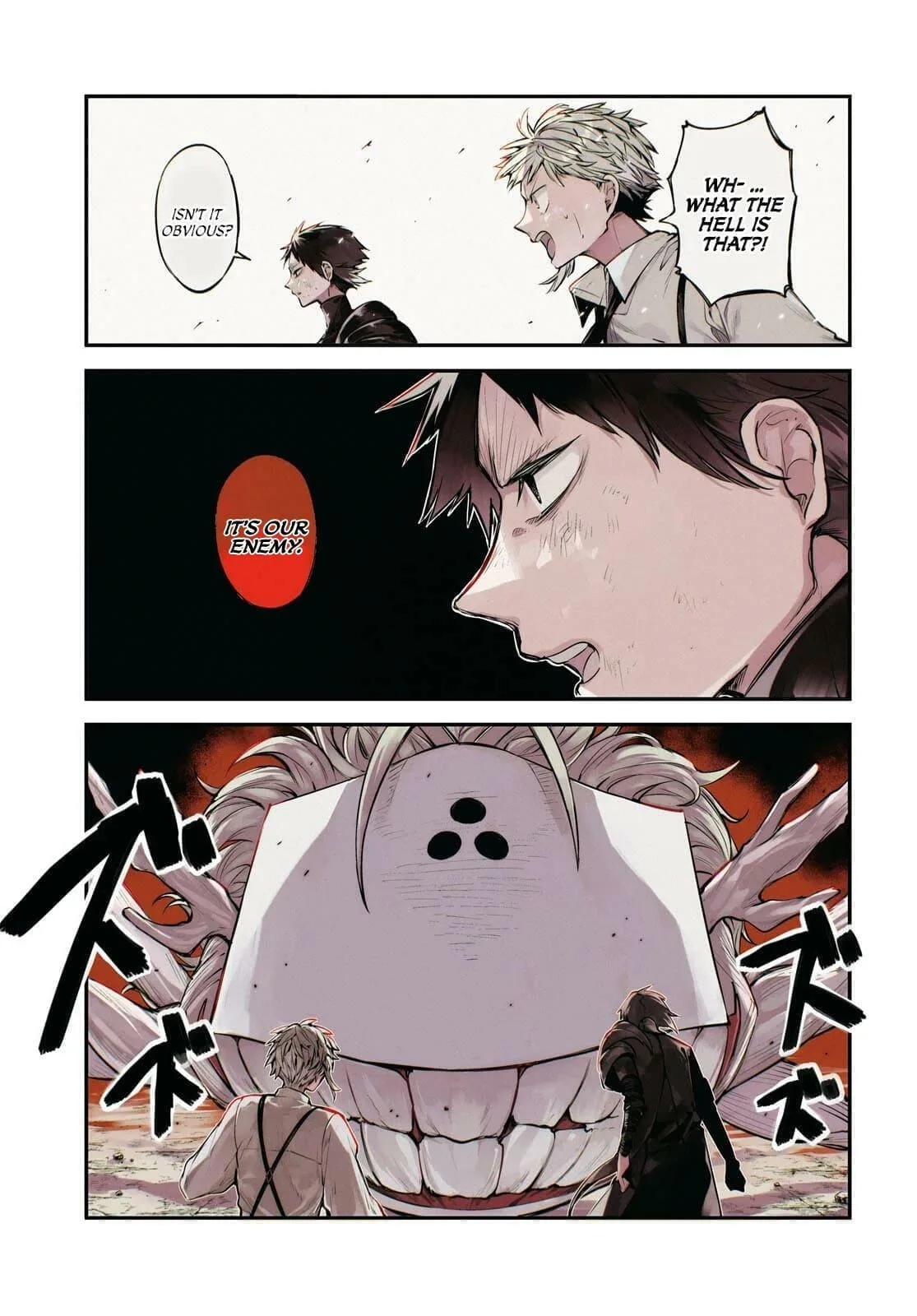 Bungo Stray Dogs, chapter 125, page 2