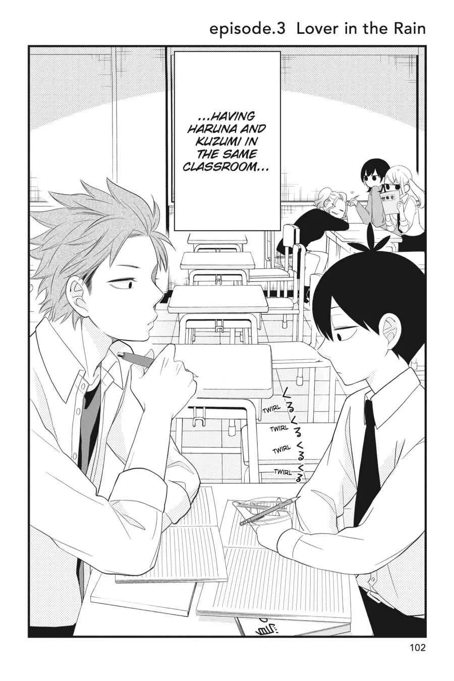 Kuzumi-kun, Can't You Read the Room?, chapter 3, page 2