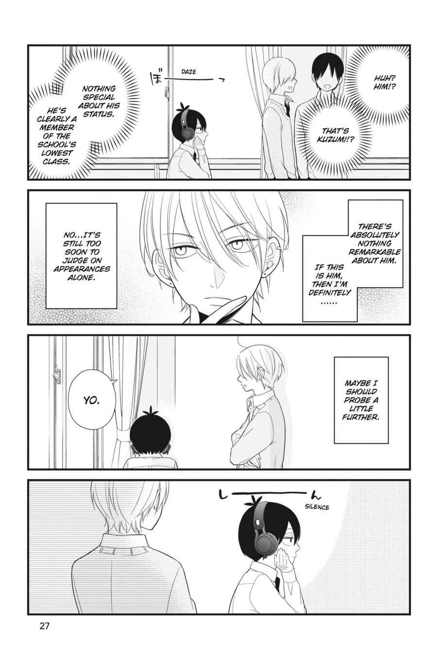 Kuzumi-kun, Can't You Read the Room?, chapter 7, page 5
