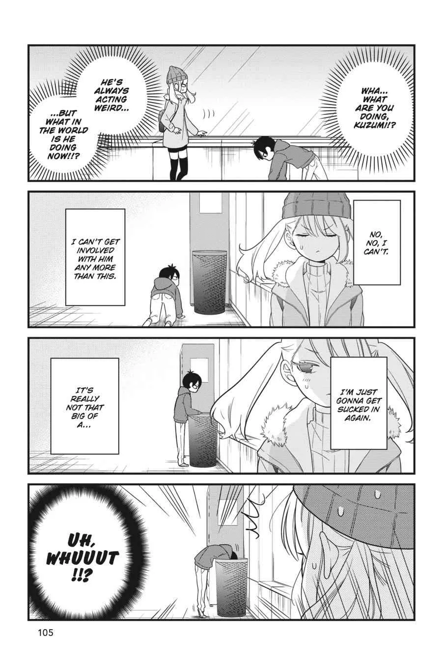 Kuzumi-kun, Can't You Read the Room?, chapter 10, page 17