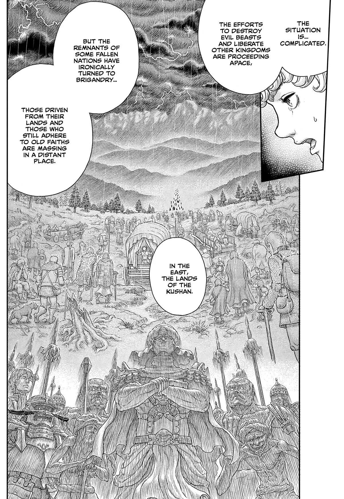 Berserk Manga, chapter 386, page 9
