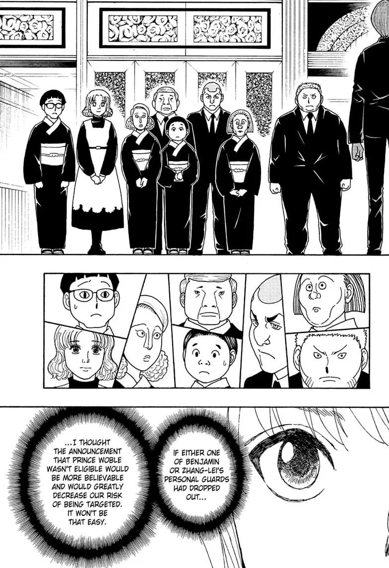Hunter x Hunter Colored Manga, chapter 412, page 15