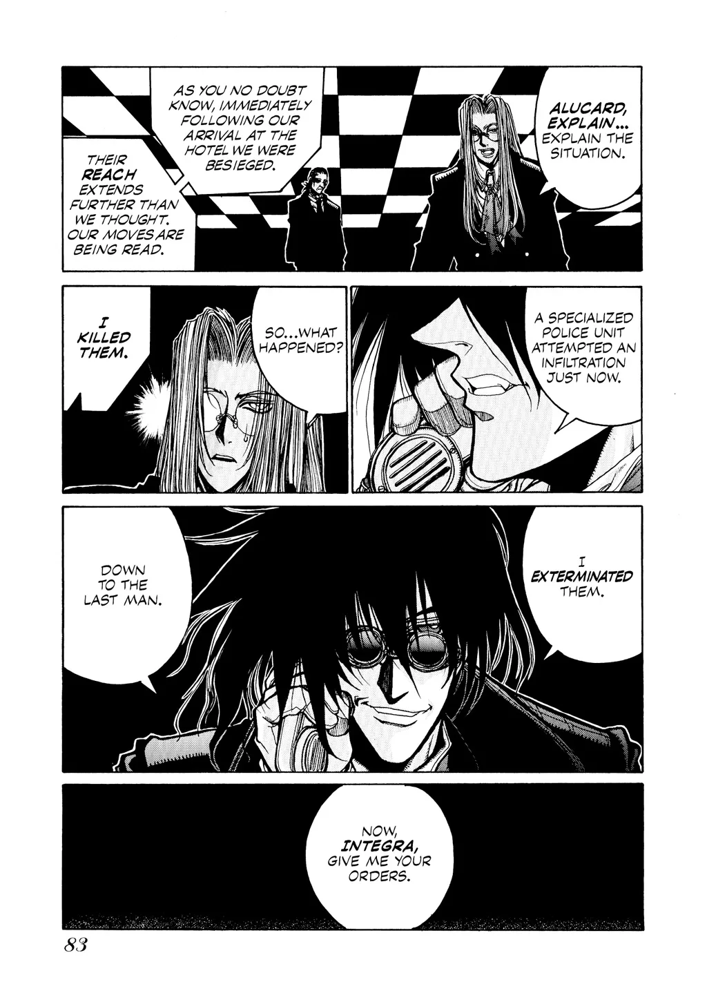 Hellsing, chapter Vol 3, page 85