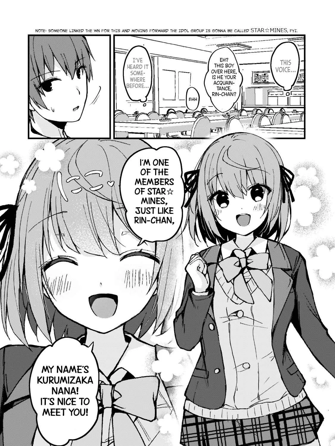 My Web Game Wife is a Popular Idol IRL, chapter 3, page 2