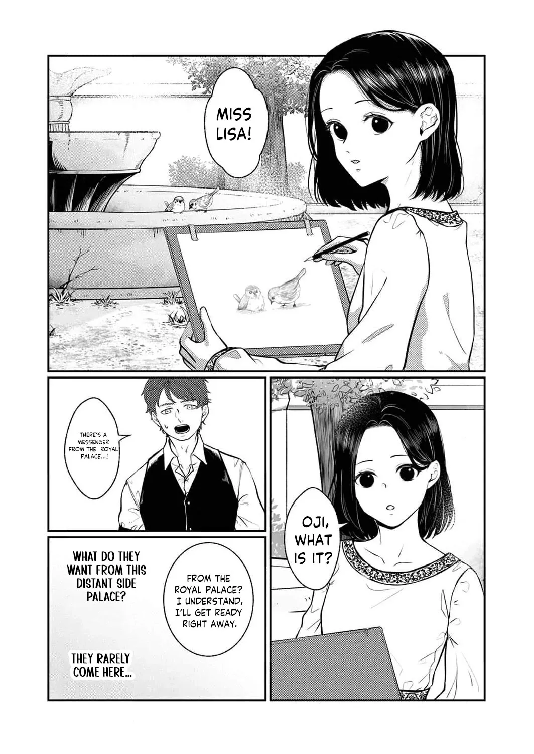 The Abandoned Bride Cannot See the Awkward Love of the Frontier Knight, chapter 1, page 5