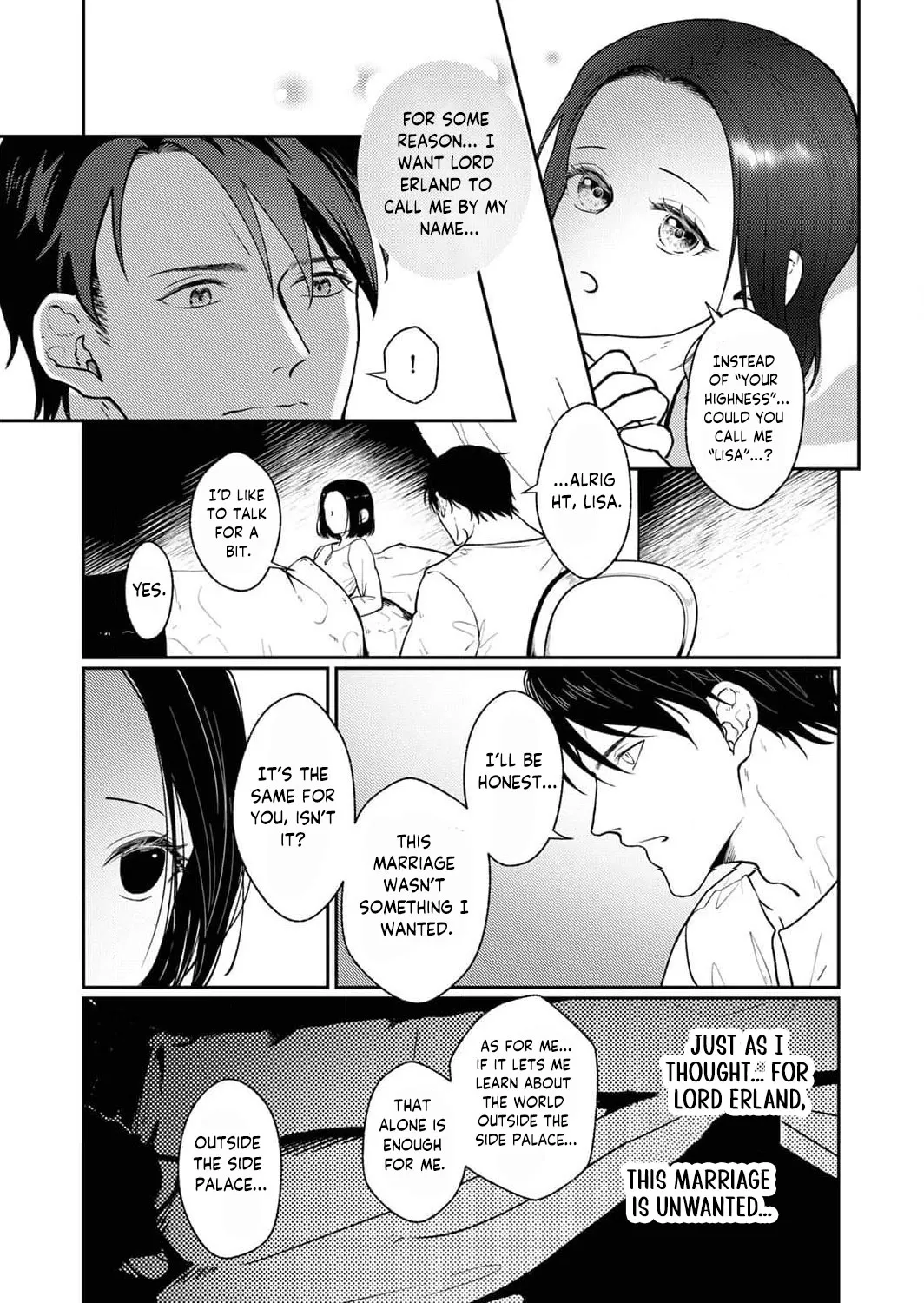The Abandoned Bride Cannot See the Awkward Love of the Frontier Knight, chapter 1, page 34