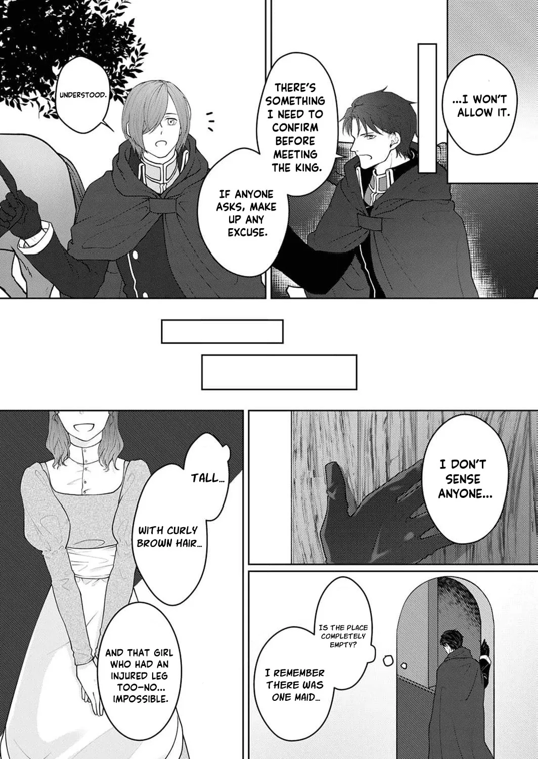 The Abandoned Bride Cannot See the Awkward Love of the Frontier Knight, chapter 3, page 17